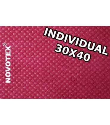 MANTEL NOVOTEX INDIVIDUAL BURDEOS 30x40 (500 Unidades)