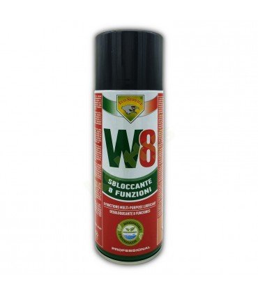 SPRAY LUBRICANTE MULTIUSOS DESBLOQUEANTE 8 FUNCIONES W8 400ML ECO SERVICE