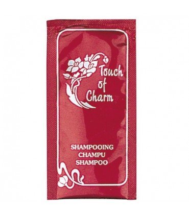 Sobre de champú 'TOUCH OF CHARM' 10ml (500 Unidades)