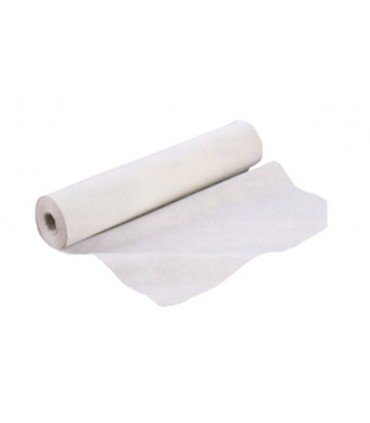 Bobinas de papel natural para camillas y mesas. 59 cm x 60 metros (6 Unidades)